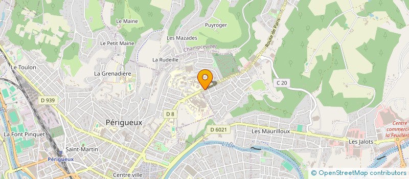 localisation de l'entreprise MONSIEUR WILLIAM LESOURD  TRELISSAC