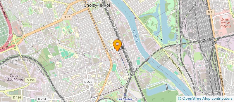 localisation de l'entreprise MONSIEUR WILLIAM LISBOA à CHOISY-LE-ROI