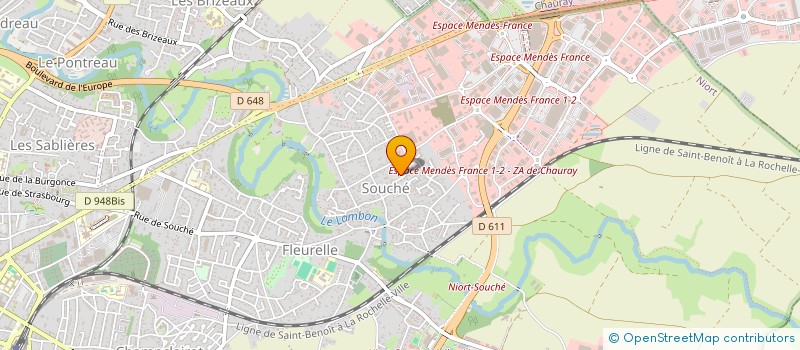 localisation de l'entreprise MONSIEUR WILLIAM LOKO  NIORT