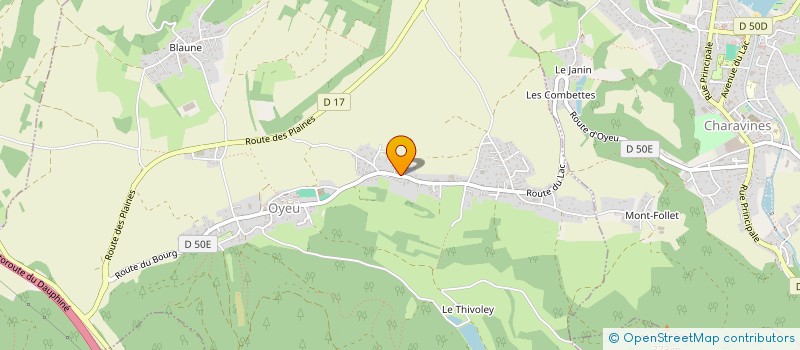 localisation de l'entreprise MONSIEUR WILLIAM LORES  CHARANCIEU