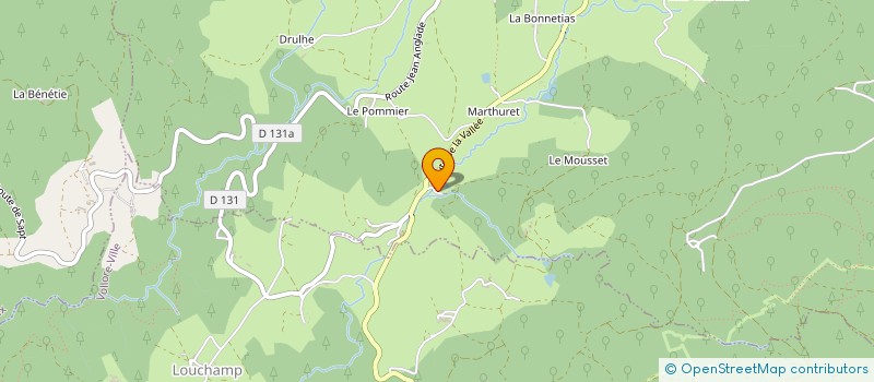 localisation de l'entreprise MONSIEUR WILLIAM LORTON  AUBUSSON D'AUVERGNE