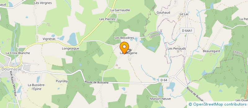 localisation de l'entreprise MONSIEUR WILLIAM LUPTON  DOURNAZAC