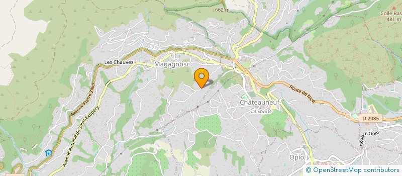 localisation de l'entreprise MONSIEUR WILLIAM MACKENZIE à GRASSE