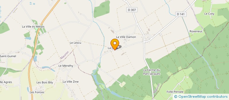 localisation de l'entreprise MONSIEUR WILLIAM MACKIE  MAURON