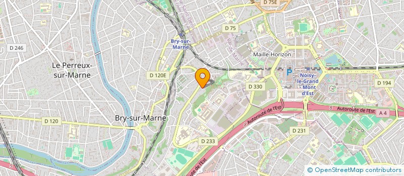 localisation de l'entreprise MONSIEUR WILLIAM MAHY à BRY-SUR-MARNE