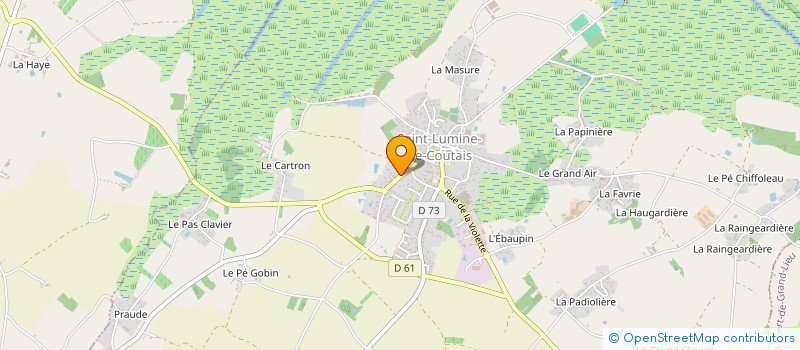 localisation de l'entreprise MONSIEUR WILLIAM MAILLARD  SAINT-LUMINE-DE-COUTAIS