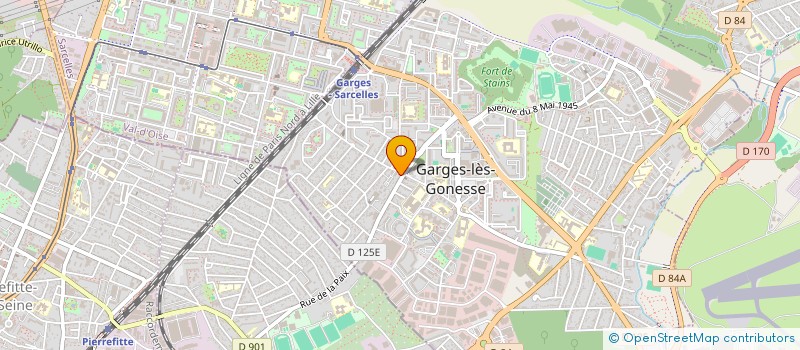 localisation de l'entreprise MONSIEUR WILLIAM MALONE  GARGES-LES-GONESSE