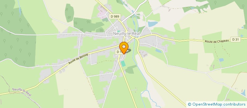 localisation de l'entreprise MONSIEUR WILLIAM MANGIN à BESSAY SUR ALLIER