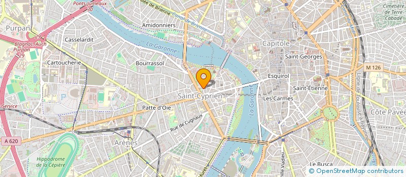 localisation de l'entreprise MONSIEUR WILLIAM MARDON  TOULOUSE