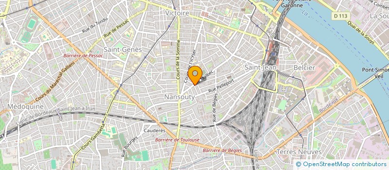 localisation de l'entreprise MONSIEUR WILLIAM MARIAMON  BORDEAUX