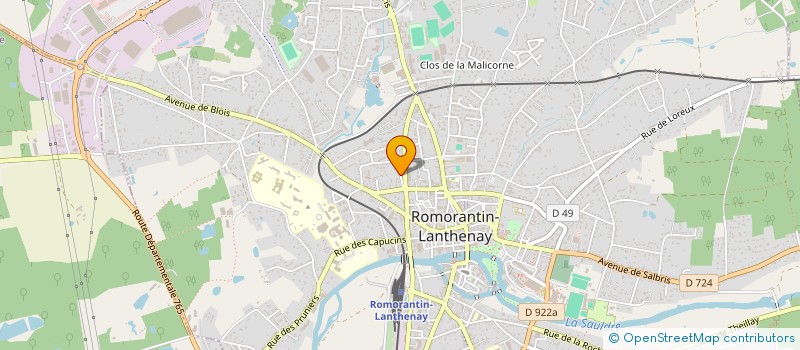 localisation de l'entreprise MONSIEUR WILLIAM MARIEN  VILLEFRANCHE-SUR-CHER