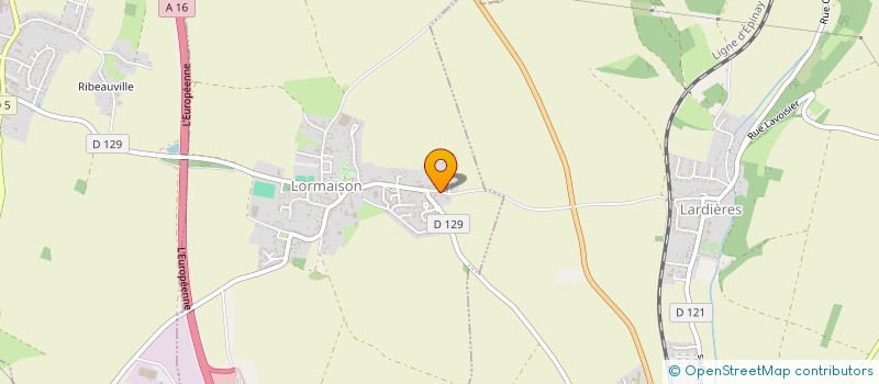 localisation de l'entreprise MONSIEUR WILLIAM MARQUAND  LORMAISON