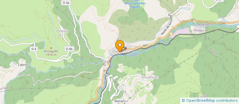 localisation de l'entreprise MONSIEUR WILLIAM MARTIN  OLETTE