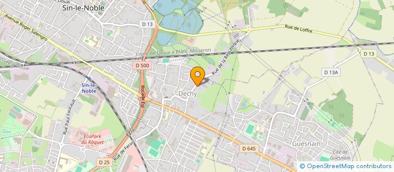 localisation de l'entreprise MONSIEUR WILLIAM MARTIN  DECHY