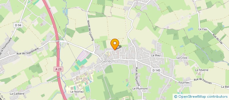 localisation de l'entreprise MONSIEUR WILLIAM MARTIN  GENECH