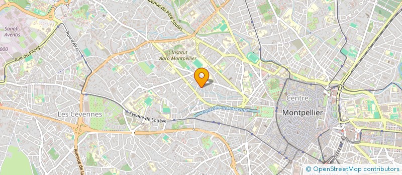 localisation de l'entreprise MONSIEUR WILLIAM MARTUCCI à MONTPELLIER