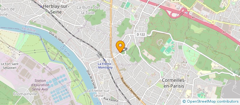 localisation de l'entreprise MONSIEUR WILLIAM MASEGOSA APARICIO  MONTIGNY-LES-CORMEILLES