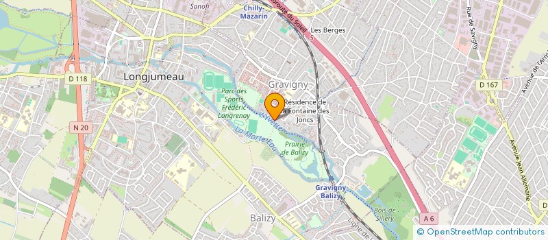 localisation de l'entreprise MONSIEUR WILLIAM MASSON à CHILLY-MAZARIN