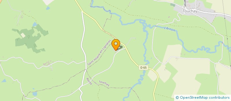 localisation de l'entreprise MONSIEUR WILLIAM MATHIOUX  TOUCHAY