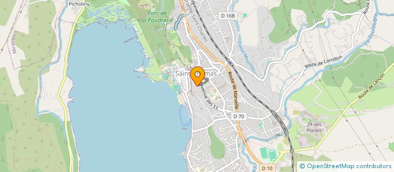 localisation de l'entreprise MONSIEUR WILLIAM MEDINA  SAINT-CHAMAS