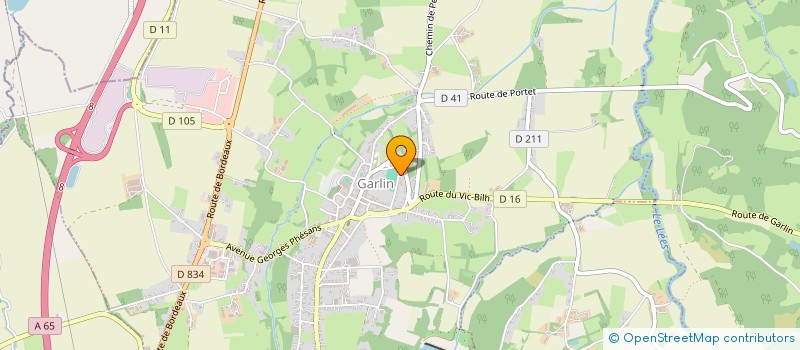 localisation de l'entreprise MONSIEUR WILLIAM MENARD  GARLIN