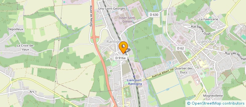 localisation de l'entreprise MONSIEUR WILLIAM MENDES LEITE  RANTIGNY