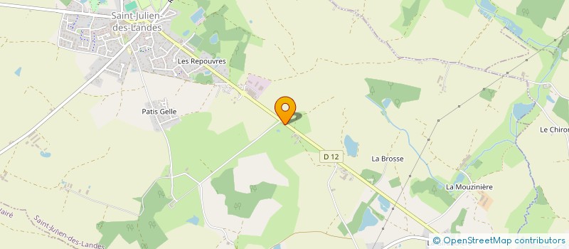 localisation de l'entreprise MONSIEUR WILLIAM MESSE  LES ACHARDS