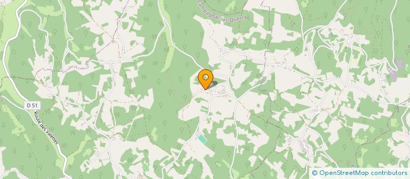 localisation de l'entreprise MONSIEUR WILLIAM MEUNIER à CAMPAGNAC-LES-QUERCY