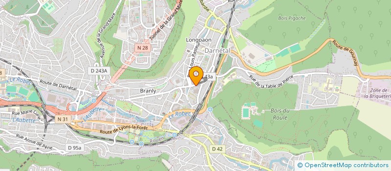 localisation de l'entreprise MONSIEUR WILLIAM MEYER  DARNETAL