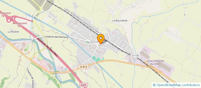 localisation de l'entreprise MONSIEUR WILLIAM MILIAN à BAZIEGE
