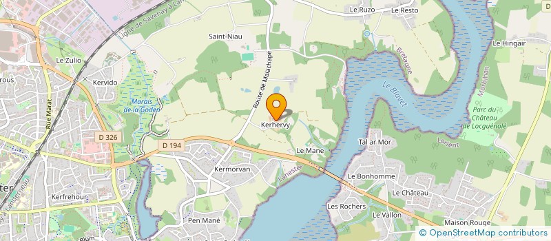 localisation de l'entreprise MONSIEUR WILLIAM MIQUEL  LANESTER