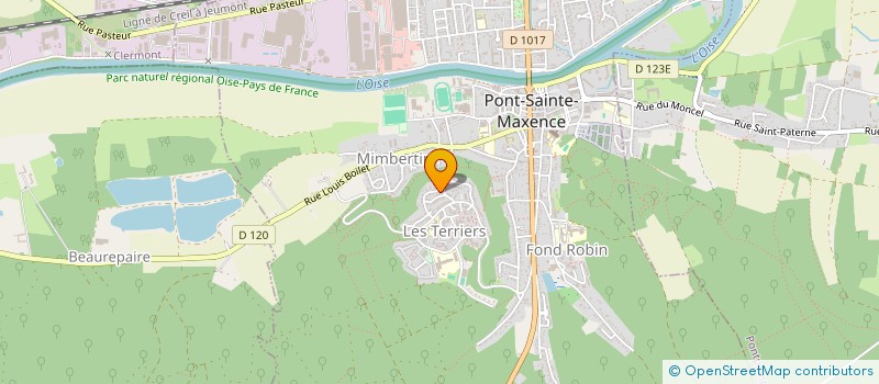 localisation de l'entreprise MONSIEUR WILLIAM MOLIA  PONT-SAINTE-MAXENCE
