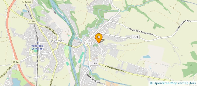 localisation de l'entreprise MONSIEUR WILLIAM MONFRAIX à VENERQUE