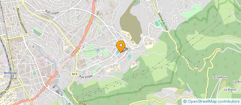 localisation de l'entreprise MONSIEUR WILLIAM MONTEIL  SAINT-ETIENNE