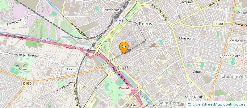 localisation de l'entreprise MONSIEUR WILLIAM MOORE à REIMS