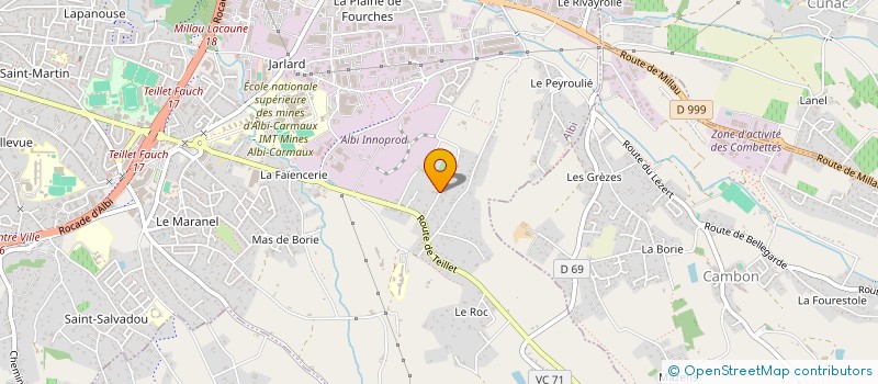 localisation de l'entreprise MONSIEUR WILLIAM MORALES à ALBI