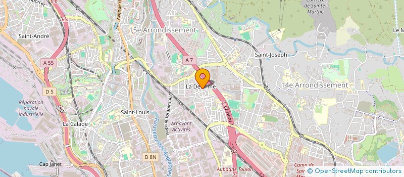 localisation de l'entreprise MONSIEUR WILLIAM MOREL-RESEK à MARSEILLE