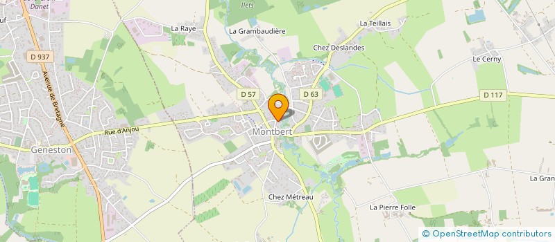 localisation de l'entreprise MONSIEUR WILLIAM MOULIN  MONTBERT