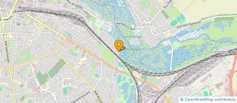 localisation de l'entreprise MONSIEUR WILLIAM MULLER  AMIENS