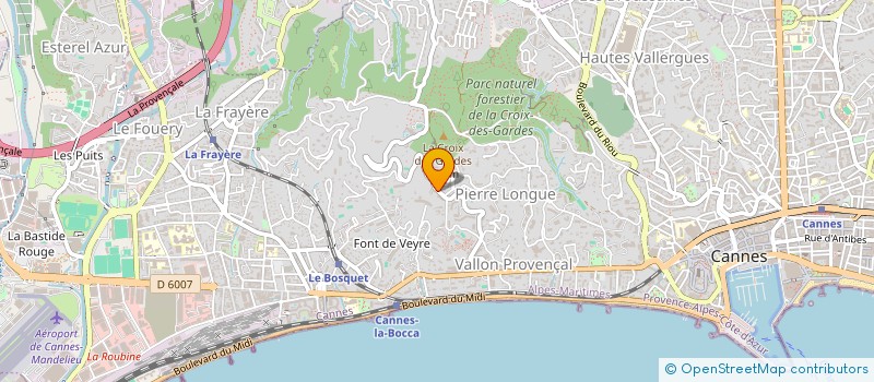 localisation de l'entreprise MONSIEUR WILLIAM NAIGEON à CANNES