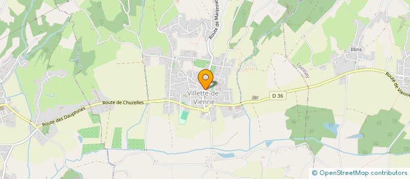 localisation de l'entreprise MONSIEUR WILLIAM NALLET  VILLETTE-DE-VIENNE