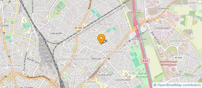 localisation de l'entreprise MONSIEUR WILLIAM NEILL  TOULOUSE