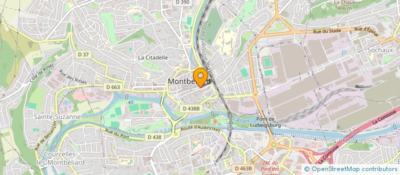 localisation de l'entreprise MONSIEUR WILLIAM NGO  MONTBELIARD