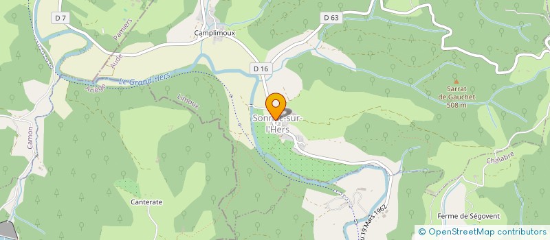 localisation de l'entreprise MONSIEUR WILLIAM NIEL  PEYREFITTE-DU-RAZES