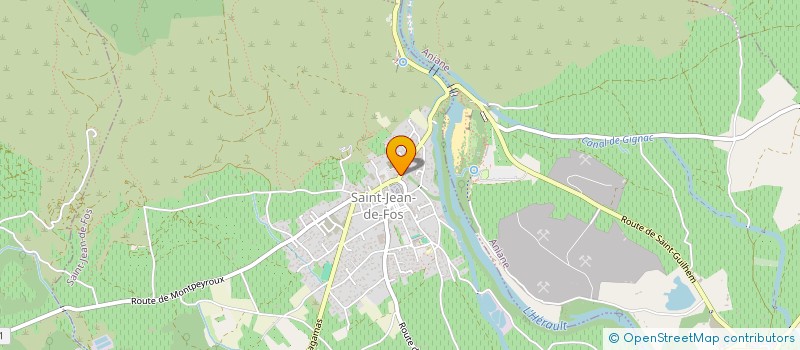 localisation de l'entreprise MONSIEUR WILLIAM NIGEL HOSFORD  SAINT-JEAN-DE-FOS