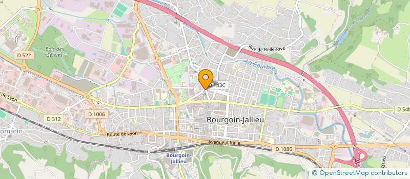 localisation de l'entreprise MONSIEUR WILLIAM NONET à BOURGOIN-JALLIEU