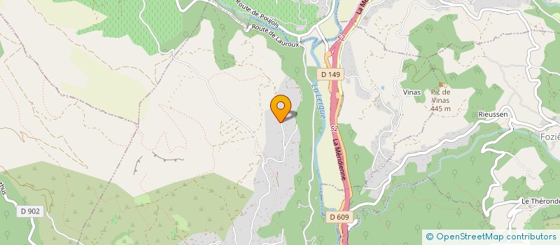 localisation de l'entreprise MONSIEUR WILLIAM NOURRI à LODEVE