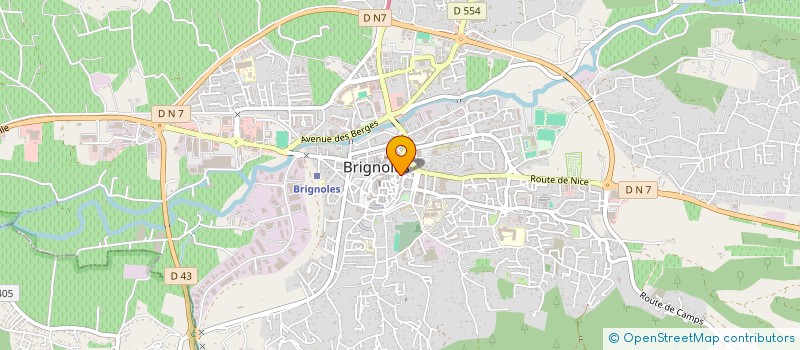 localisation de l'entreprise MONSIEUR WILLIAM O MAHONY  BRIGNOLES