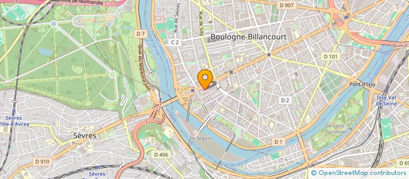 localisation de l'entreprise MONSIEUR WILLIAM OKA  BOULOGNE-BILLANCOURT