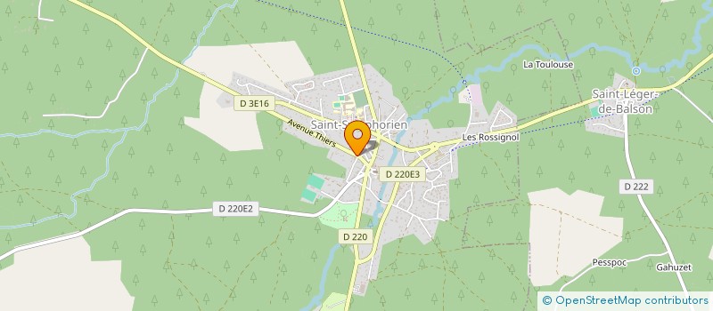 localisation de l'entreprise MONSIEUR WILLIAM OLEJNICZAK à SAINT-SYMPHORIEN